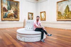 This man traveled half of the globe alone in one year