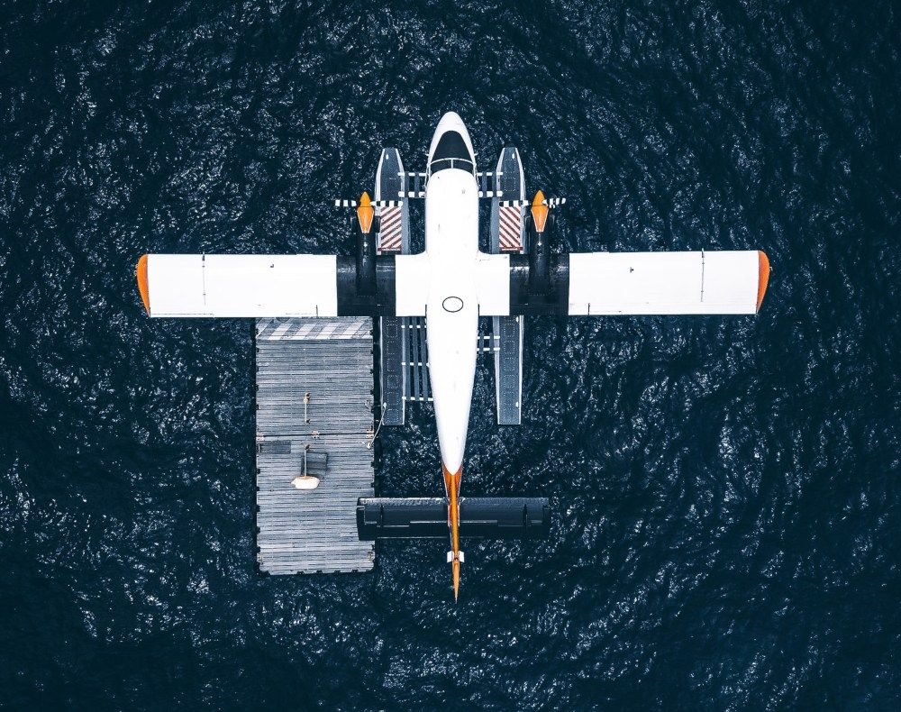 Amphibious drone are being used to send medicine to flooded area